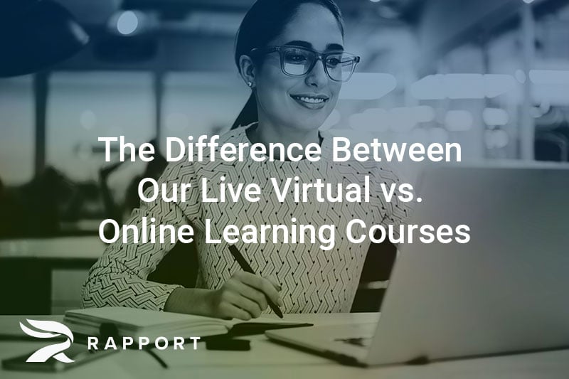 The Difference Between Our Live Virtual vs. Online Learning Courses